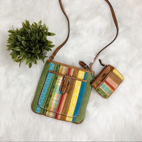 Fossil | Crossbody Handbag With Matching Wallet. - Picture 1 of 3